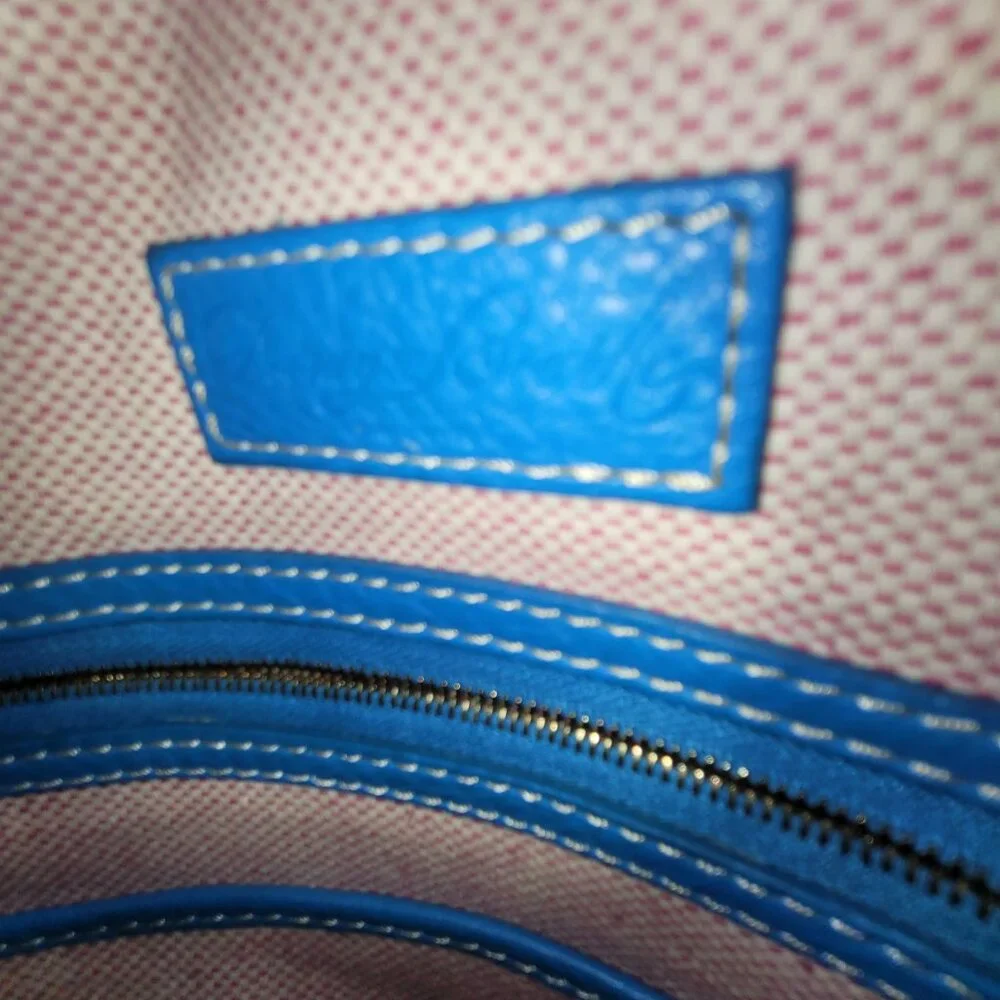 Blue Dooney & Bourke medium zipper pocket sac - Picture 8 of 8
